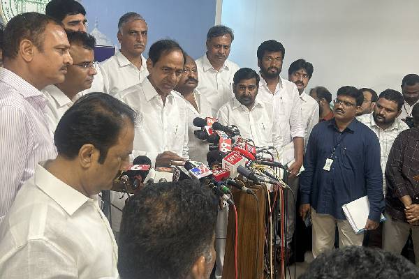 kcr viral comments on telangana congress budget 2024