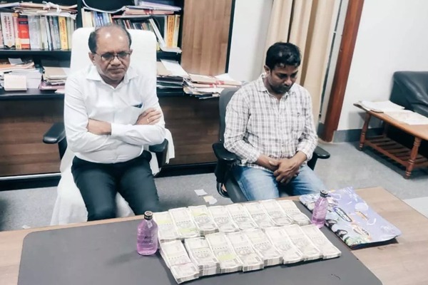 Rangareddy Joint Collector caught by acb while taking bribe