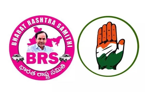 congress v/s brs