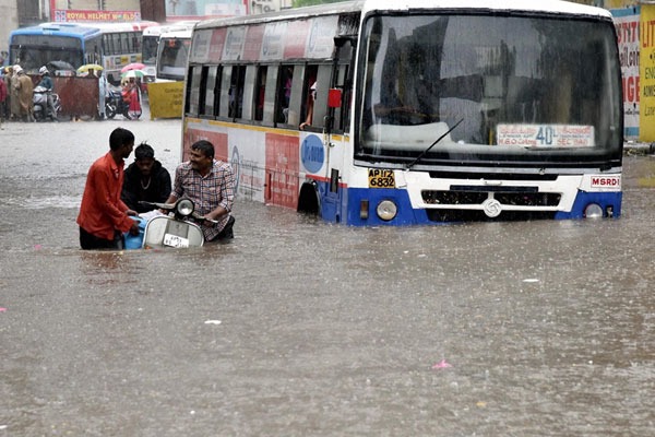 Heavy Rains in Hyderabad