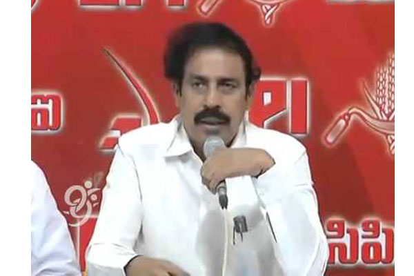 CPI State Secretary K Ramakrishna