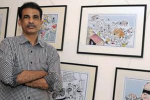 Interview with The Hindu’s Surendra : A self-made and gifted cartoonist