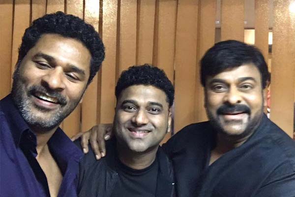 Prabhudeva’s Dance for Chiranjeevi 150th film, Prabhudeva praises Chiranjeevi