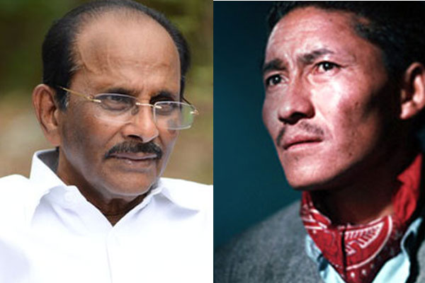 Vijayendra Prasad script on Nepalese Sherpa mountaineer, Tenzing Norgay