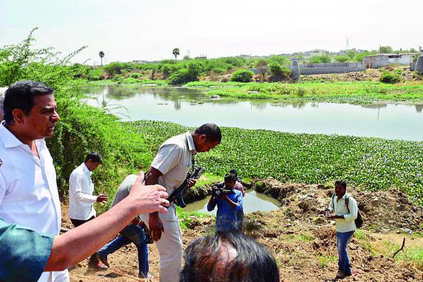 Beautification works of River Musi