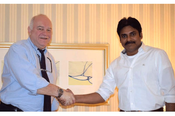 Jarding gains meets Pawan Kalyan