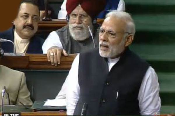 Prime Minister Narendra Modi, Lok Sabha, President Pranab Mukherjee's address in Lok SabhaPrime Minister Narendra Modi, Lok Sabha, President Pranab Mukherjee's address in Lok Sabha