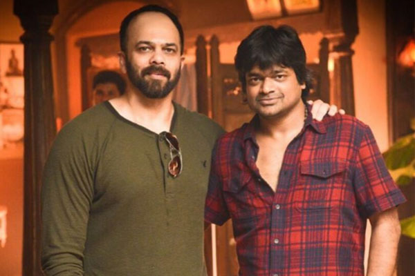 Rohit Shetty at Duvvada Jagannadham sets, Rohit Shetty met Harish Shankar in DJ sets, Allu Arjun Duvvada Jagannadham shooting details