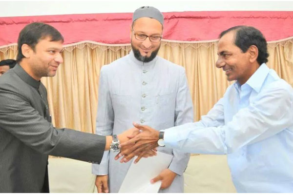 Cracks begins in TRS-AIMIM comradeship?