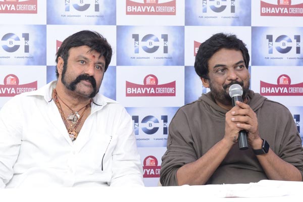 Puri Jagannadh promises a Treat for Nandamuri Fans, NBK101, Balakrishna 101 launched