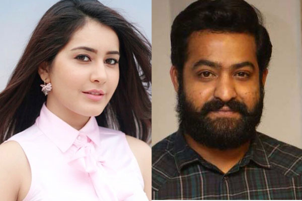 Raashi Khanna celebrates Ugadhi with NTR and team