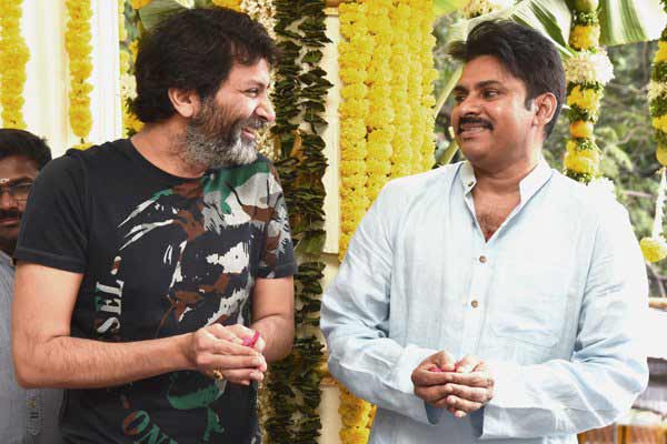 Female leads commence shooting for Pawan - Trivikram film