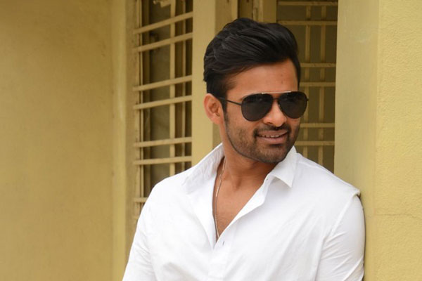 Playing myself was new experience: Sai Dharam Tej