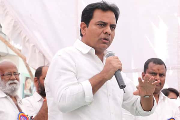 Congress drives by Loot, Jhoot and Scoot policy : KTR