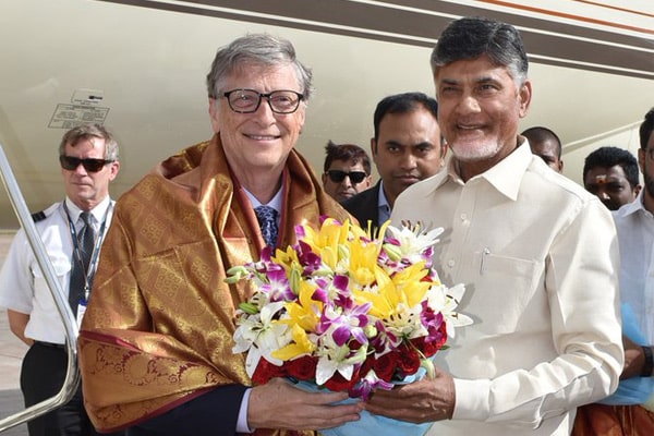 Andhra seeks Gates' help in agriculture, health