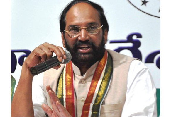 Uttam Kumar Reddy accepts KTR's challenge