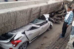 12 killed in Varanasi flyover collapse, over 50 trapped