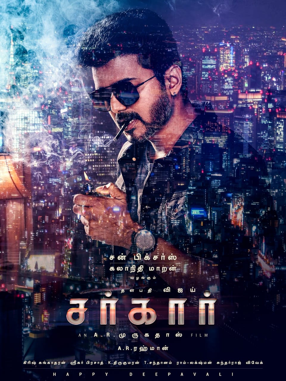 First Look of Thalapathy Vijay’s SARKAR.