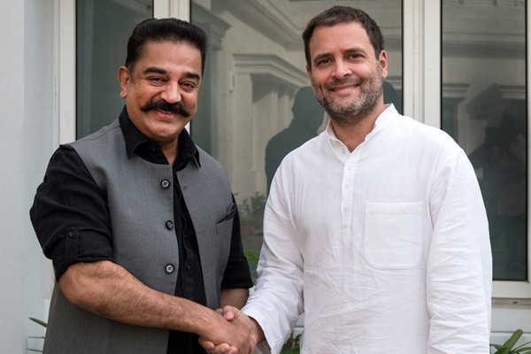 Kamal Haasan meets Rahul, discusses politics in TN