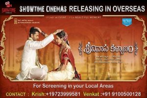 Sreenivasa Kalyanam Overseas release by ShowTime Cinemas