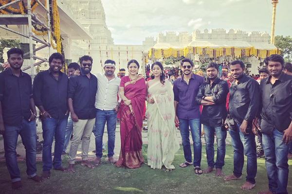 Ramya Krishna wraps up shooting for Shailaja Reddy Alludu