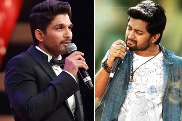 Allu Arjun and Nani party Together