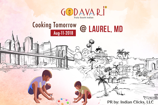 Godavari Flowing to Laurel, Maryland