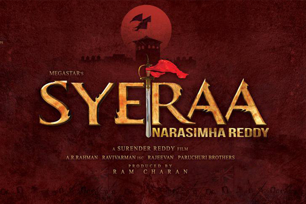 Sye Raa moves to Ramoji film city