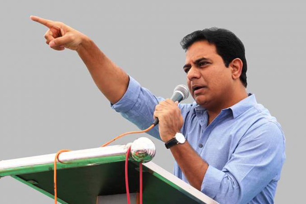 KTR changes tone, says triangular fight in Andhra Pradesh