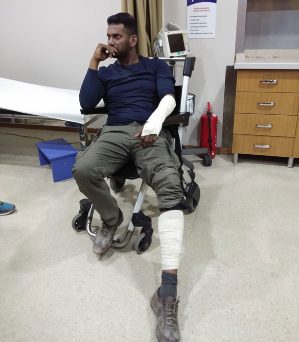 Vishal injures himself in Turkey