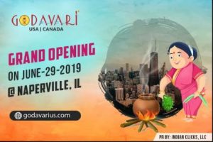 Godavari is Flowing to Naperville, IL this Weekend !!