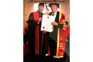 Indian surgeon Raghu Ram receives honour from Royal College of Surgeons