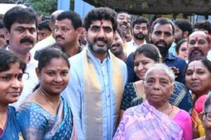 Coming war is between egoistic Jagan and self-respect of people, says Lokesh