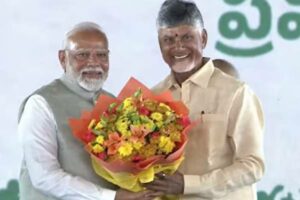 Naidu sworn in as chief minister for fourth time