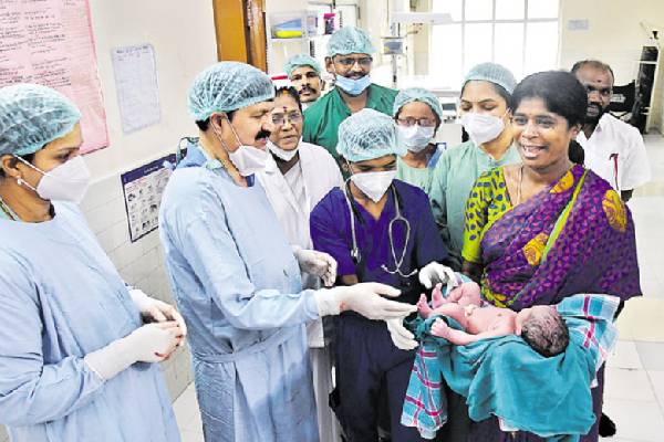 perform deliveries to save two pregnant women